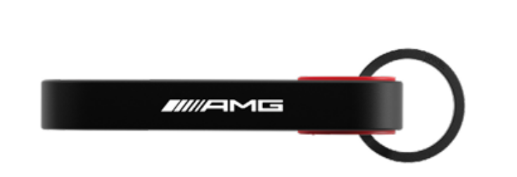 AMG Basic Edition Key Organizer, Aluminium-Karabiner