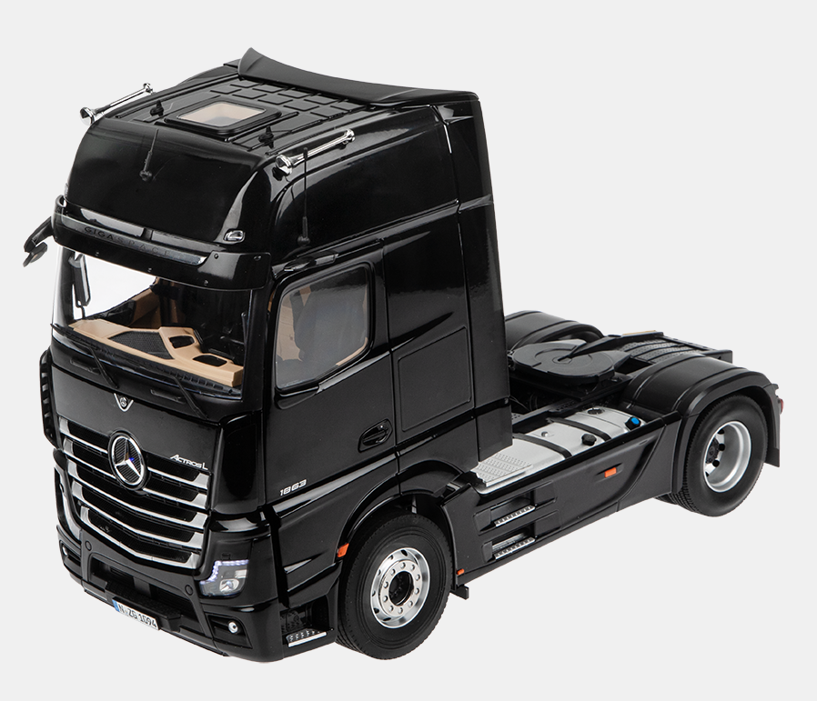 Modellauto Mercedes-Benz Actros L, schwarz 1:18