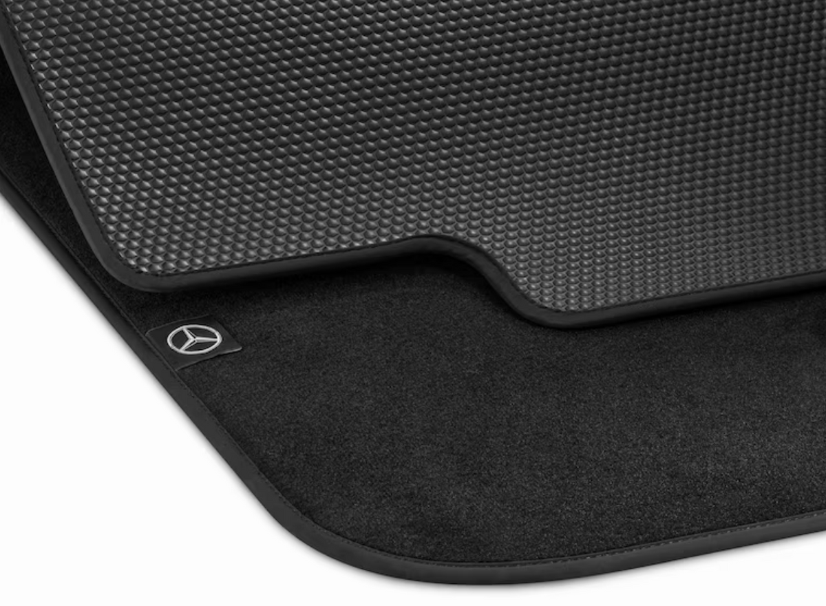 Reversible mat, custom fit, black, GLB (BR X244/X248)