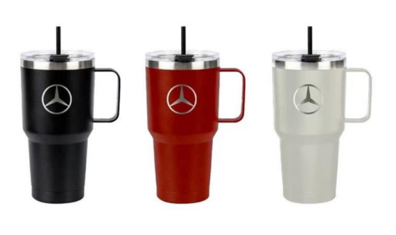 Mercedes-Benz Tumbler, vacuum mug, 2D