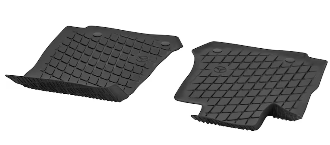 Allwettermatten, Dynamic Squares, Fahrer-/Beifahrermatte, 2-teilig, GLC / EQC (C253/N253/X253/N293)