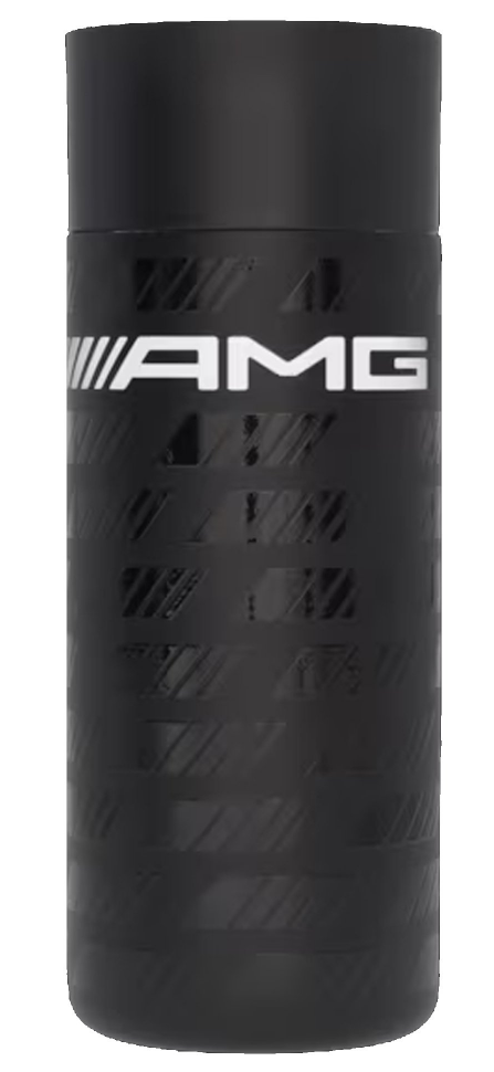 AMG To Go Becher schwarz, Edelstahl / Polypropylen, 500 ml, eva solo