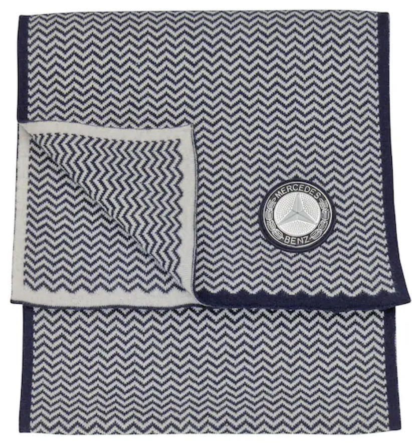 Strickschal navy