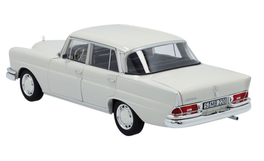 220 S W 111 (1959-1965) blanc-gris, Norev, 1:18