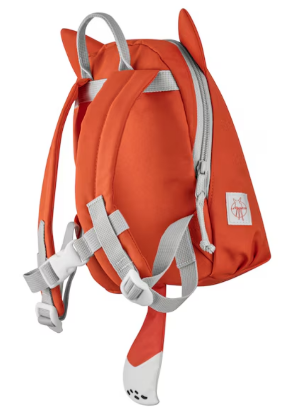 Rucksack Kinder, klein orange, Polyester, Lässig