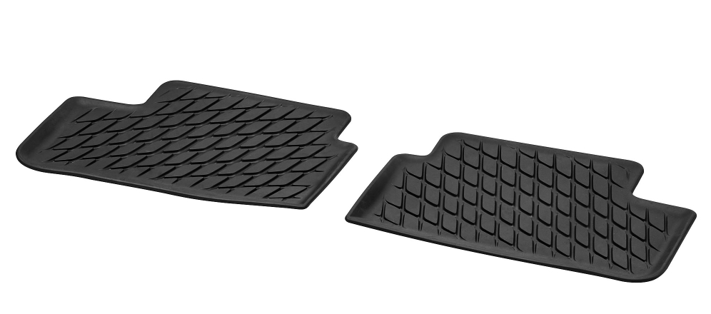 Tappetini per tutte le stagioni Dynamic Squares, posteriori, 2 pezzi, Classe B, GLA (BR 247)