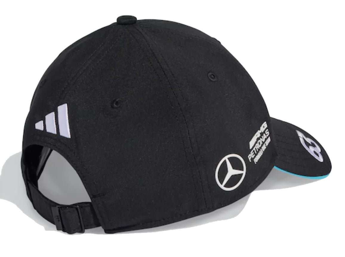 Casquette, George Russell, Mercedes-AMG F1 noir