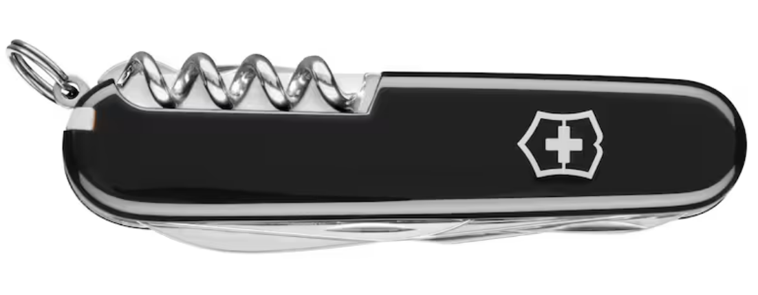 Taschenmesser, Climber schwarz, Edelstahl / Kunststoff, Victorinox