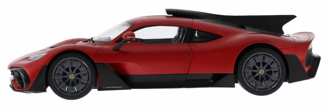 Modellauto Mercedes-AMG ONE, C298 designo patagonienrot magno, NZG, 1:18