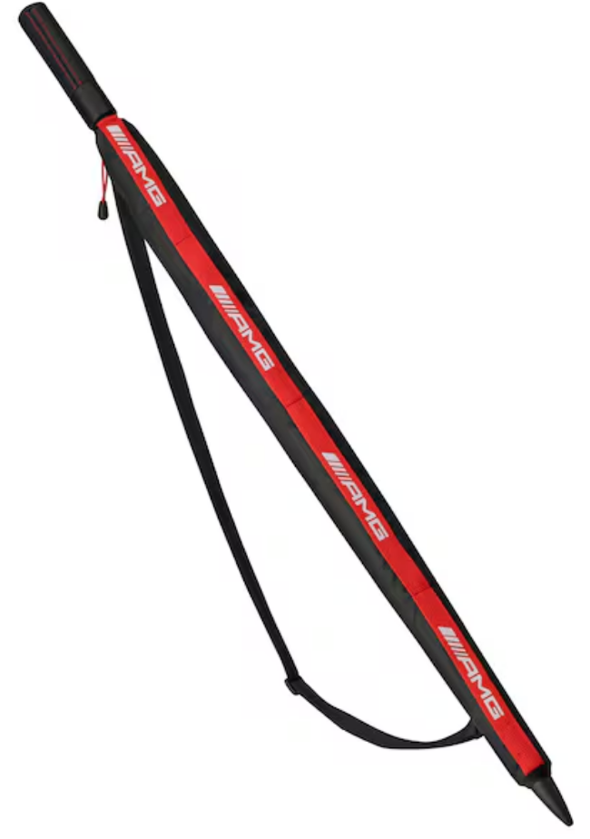 AMG Gästeschirm schwarz, Polyester