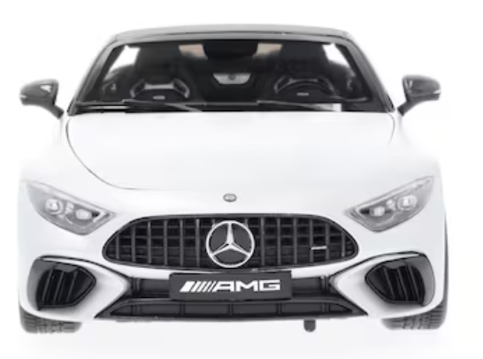 Modellauto Mercedes-AMG SL 63, Roadster, R232 MANUFAKTUR hightechsilber magno, iScale, 1:18