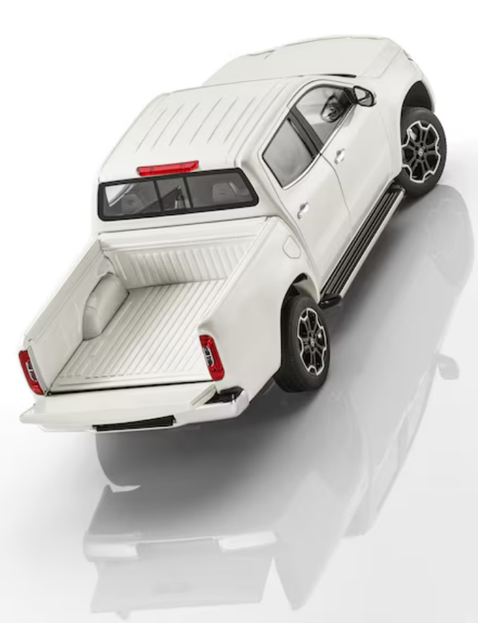 Modellauto X-Klasse, Pickup, BR470 beringweiß, Norev, 1:18