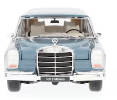 600 Pullmann W 100 (1963-1981) blue, NZG, 1:18