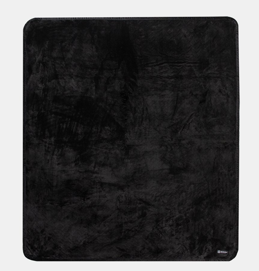 Fleecedecke Truck schwarz