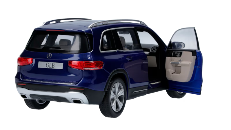 GLB, SUV, Progressive Line, X247 blau, 1:18