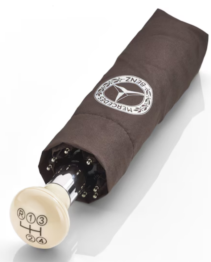 Taschenschirm, 300 SL, Schaltknauf braun / cremebeige, Polyester / Stahl (Kopie)