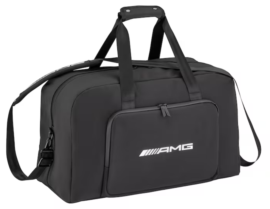 AMG Weekender schwarz, PVC / Polyester / Polyester