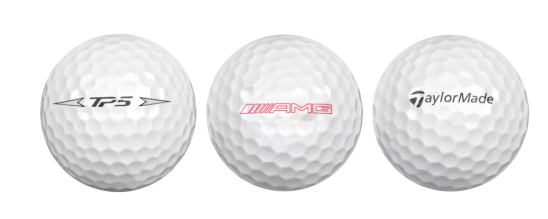 AMG Golfbälle, 3er-Set weiß, Urethan, TaylorMade