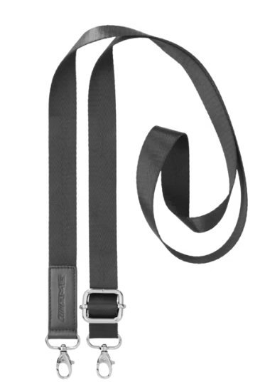 AMG smartphone case black, cowhide / polyester