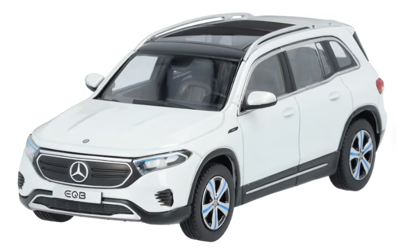 Modèle réduit EQB, Progressive Line, X243 blanc numérique, Herpa, 1:43