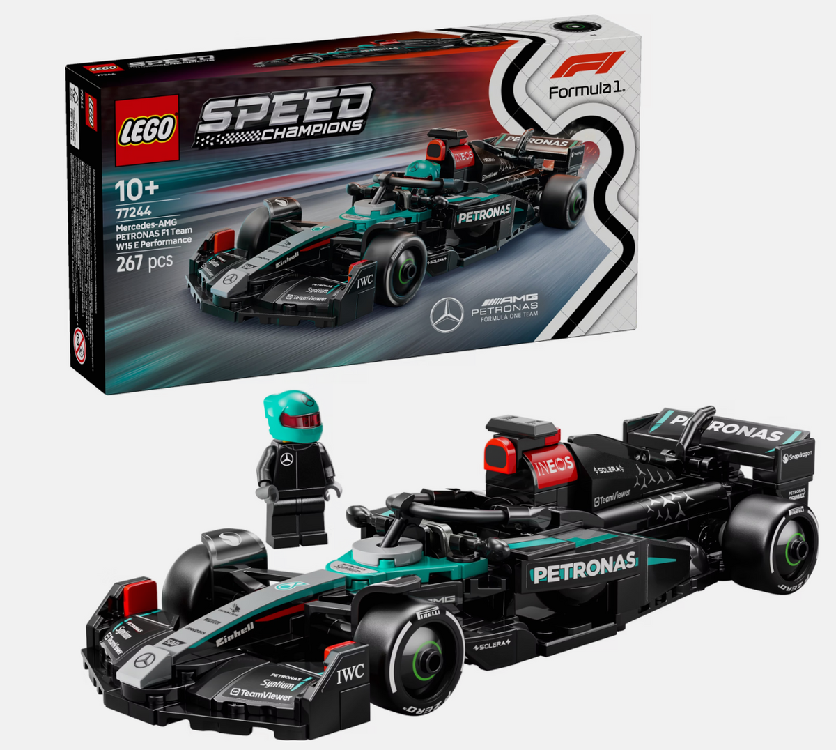 LEGO Mercedes-AMG F1® W15 Rennauto