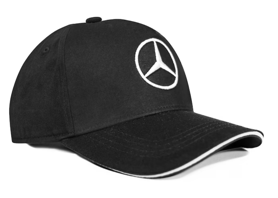 Cap schwarz, Baumwolle