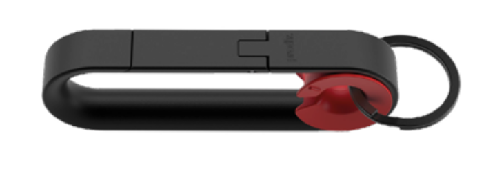 AMG Basic Edition Key Organizer, Aluminium-Karabiner