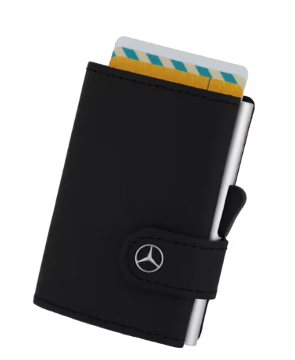 Mini wallet, vehicle leather