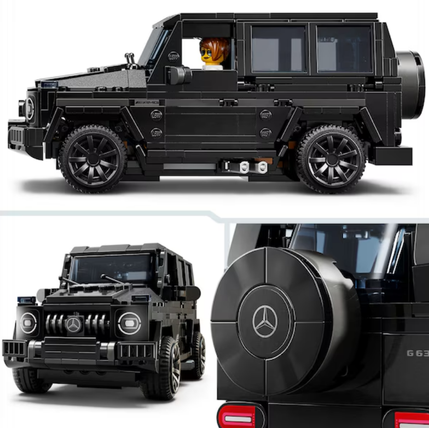 LEGO® Speed Champions G 63 & SL 63 schwarz / gelb, LEGO