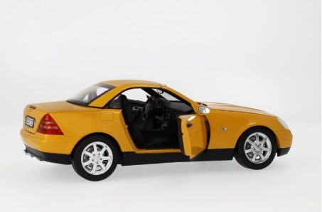 SLK 200 Roadster R170 (1996-2000) yellowstone, Norev, 1:18