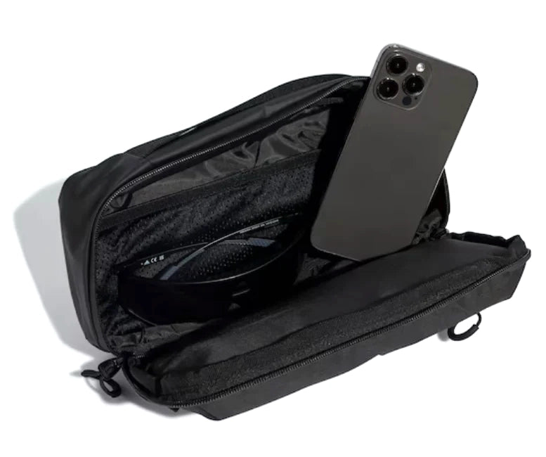 Marsupio, Mercedes-AMG F1, nero, poliammide riciclata, adidas