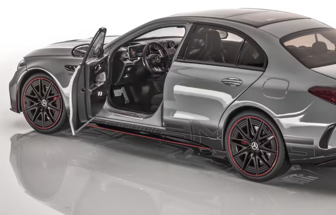 Modellauto AMG C 63, W206 alpingrau uni, , 1:18
