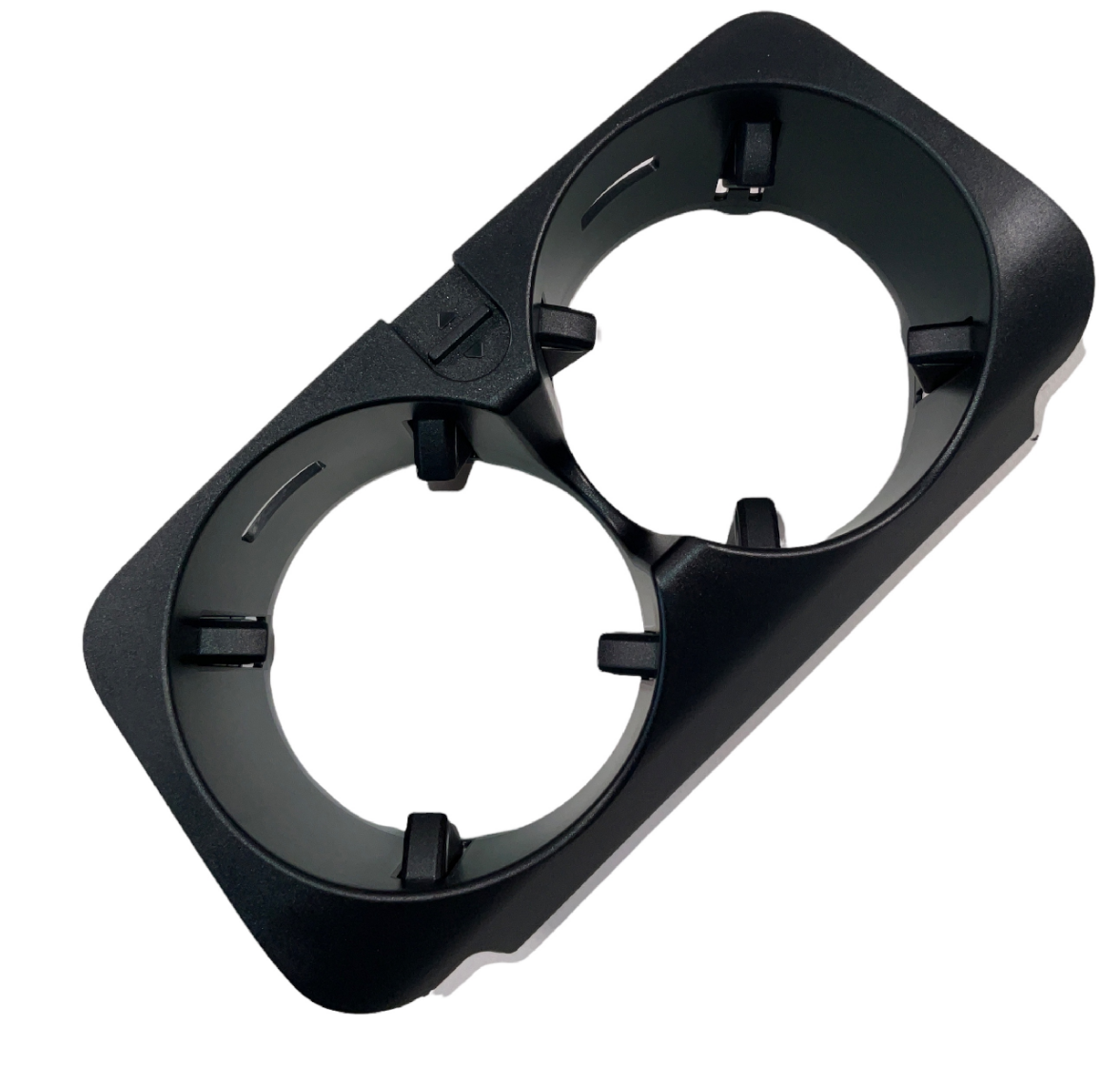 Getränkehalter, Doppelcupholder Mittelkonsole, schwarz