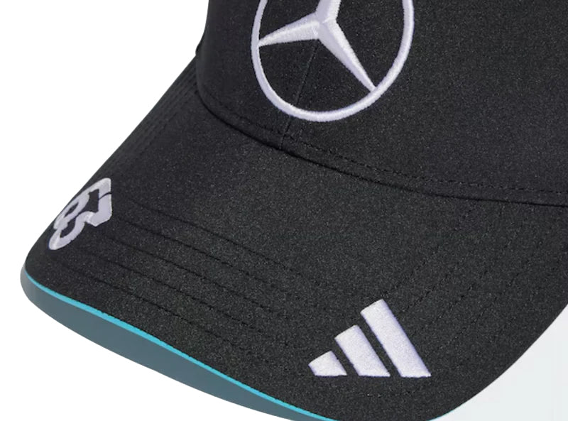 Casquette, George Russell, Mercedes-AMG F1 noir