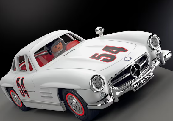 300 SL Coupé (1954-1957) W 198, playmobil-Set weiß, playmobil, 1:18