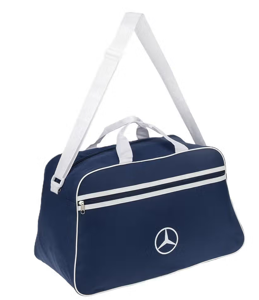 Mercedes-Benz Truck, Sport- und Reisetasche, Navy/Weiss
