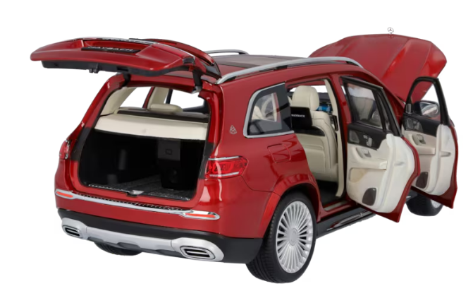 Mercedes-Maybach GLS 600 4MATIC, X167 designo hyazinthrot metallic, PARAGON MODELS, 1:18