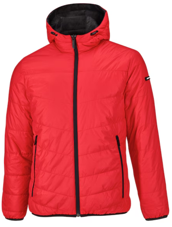 AMG Wendesteppjacke Herren rot