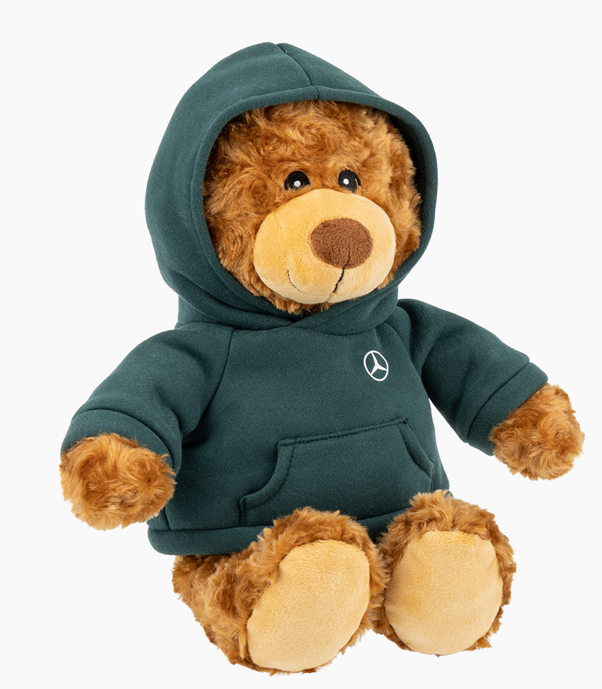 Mercedes-Benz Truck Teddybär mit grünem Hoodie