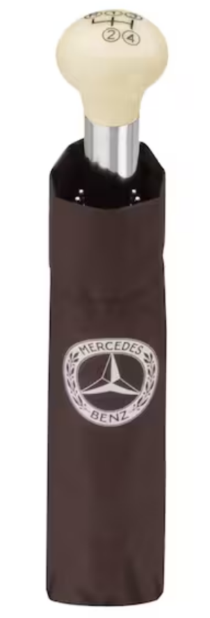 Taschenschirm, 300 SL, Schaltknauf braun / cremebeige, Polyester / Stahl (Kopie)