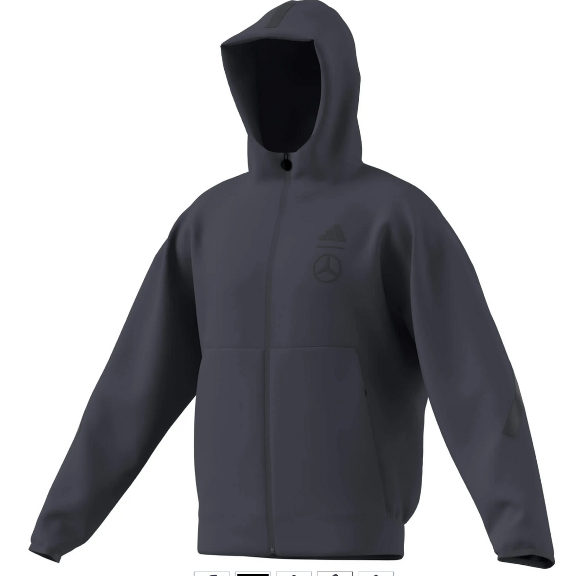 Sweatjacke Herren grau
