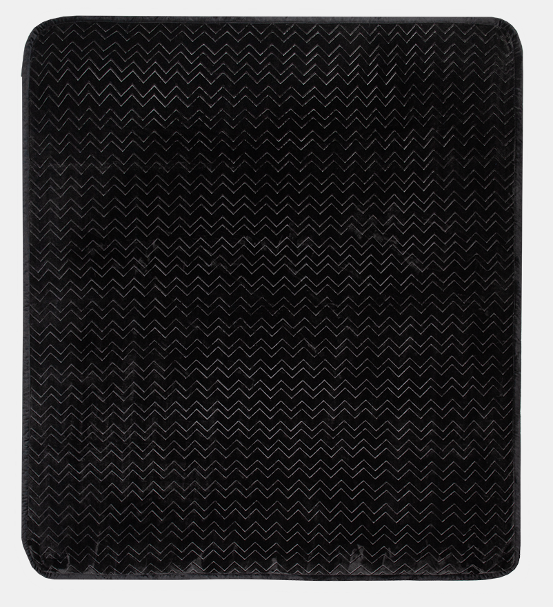 Fleecedecke Truck schwarz