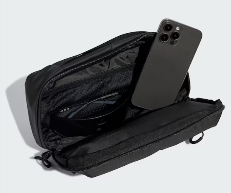 Sac banane Mercedes-AMG F1, noir, polyamide recyclé, adidas