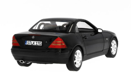 SLK 200 Roadster R170 (1996-2000) black, Norev, 1:18