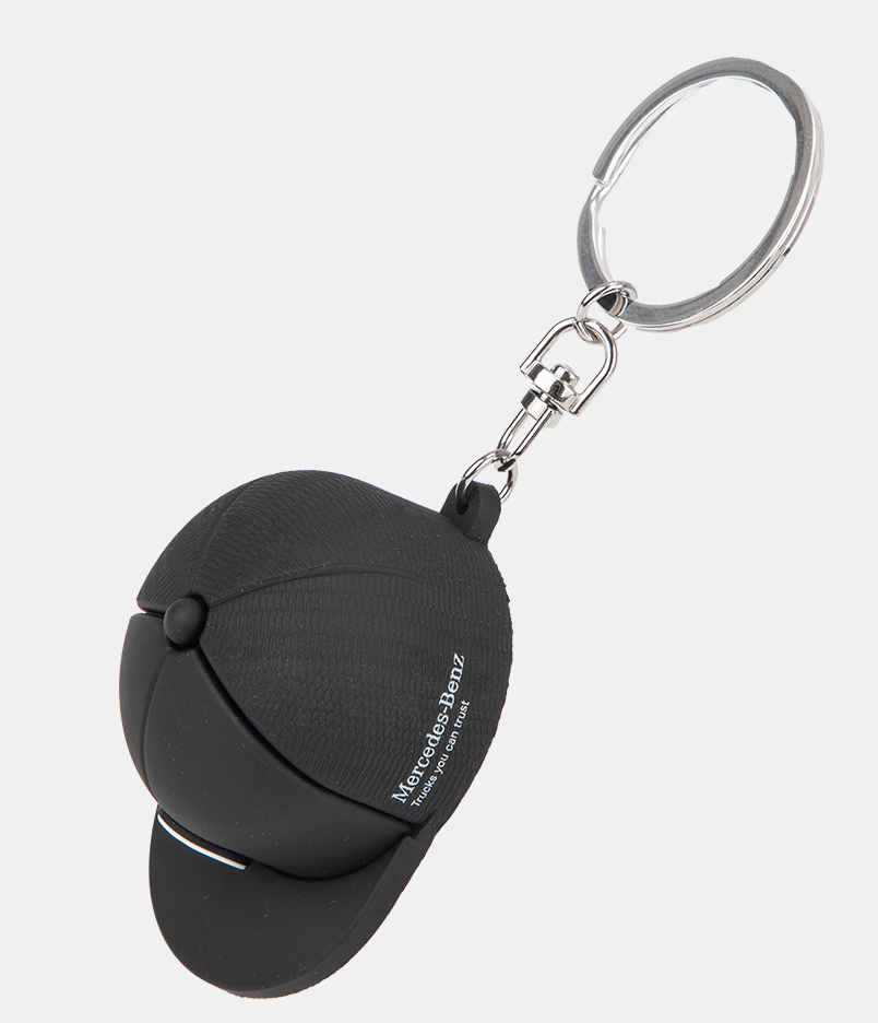 Schlüsselanhänger, Mercedes-Benz Trucks Cap mit Flaschenöffner