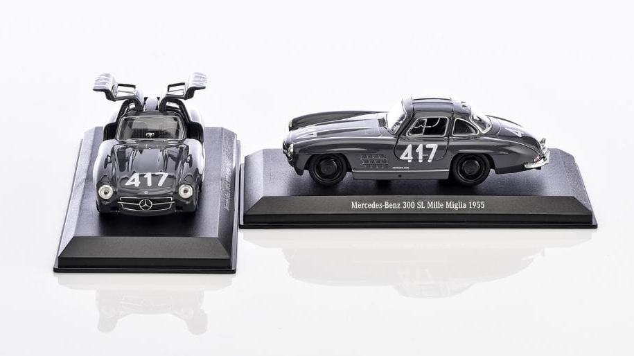 Model car 300 SL "MILLE MIGLIA 417" 1955, 1:38