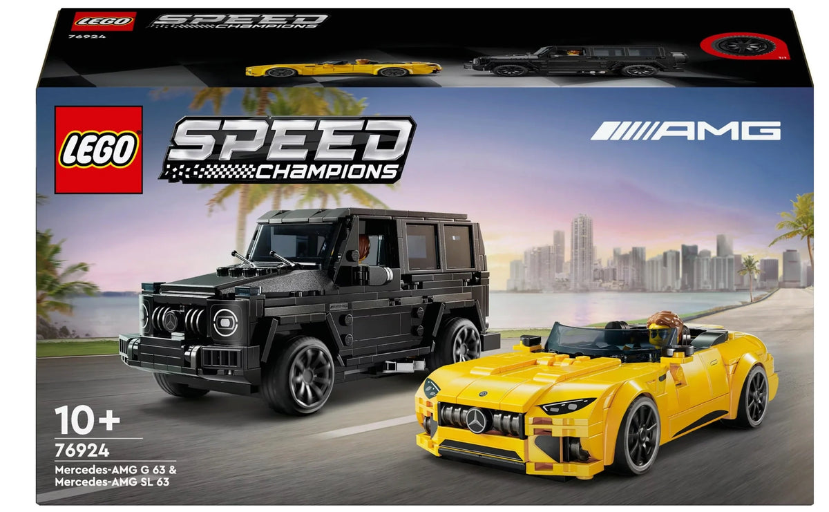LEGO® Speed Champions G 63 & SL 63 schwarz / gelb, LEGO