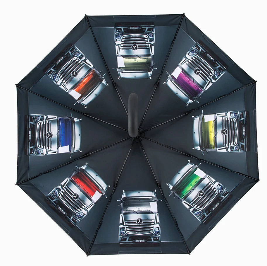 Ombrello a bastone, camion nero