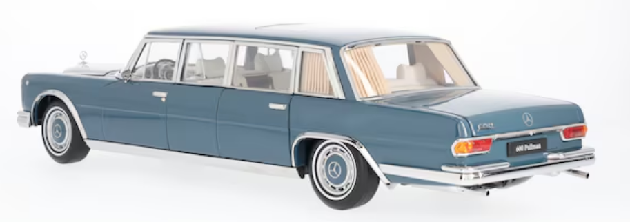 600 Pullmann W 100 (1963-1981) blue, NZG, 1:18