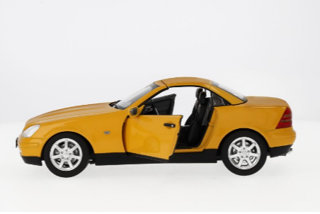 SLK 200 Roadster R170 (1996-2000) yellowstone, Norev, 1:18